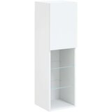 vidaXL TV ormarići s LED svjetlima 2 kom bijeli 30 5x30x102 cm | shoptok.hr