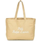 Polo Ralph Lauren Nakupovalne torbe EAST WST TTE-TOTE-LARGE Bež Cene