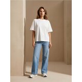 Sinsay Comfort wide leg traperice sa srednjim strukom Cijene