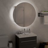  Kupaonski ormarić s ogledalom LED boja hrasta 47 x 47 x 17,5 cm | shoptok.hr