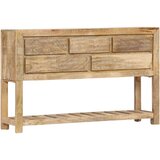  Komoda 120x30x75 cm trden mangov les | Shoptok.si