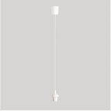  Kabl za napajanje EDI 1x E27/60W/230V, 90 cm, bela u