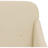  Fotelja krem 63 x 76 x 80 cm od tkanine | shoptok.hr