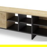 Marckeric TV komoda u dekoru hrasta u prirodnoj boji 230x44 cm Cequoia – | shoptok.hr
