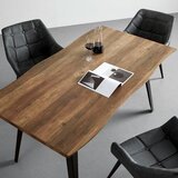 Bessagi Home jedilna miza diego, barva hrasta | Shoptok.si