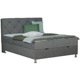 Modern Living Postelja Z Vzmetnico Black Diamant, Siva, 180x200 Cene
