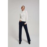 Marisse Thin Turtleneck Sweater, Pearl | shoptok.hr
