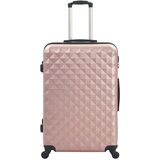  3-dijelni set čvrstih kovčega ružičasto-zlatni ABS | shoptok.hr