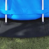  Podni sheet za bazen Crna Ø 550 cm Neslojno platno | shoptok.hr