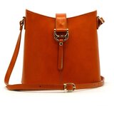 Vera Pelle Ročne torbice VP122L Oranžna | Shoptok.si