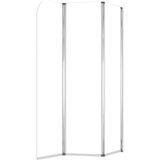 vidaXL tuš-kabine od kaljenog stakla 2 kom 104 x 130 cm prozirne | shoptok.hr
