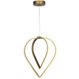 Squid Lighting Metalna LED viseća svjetiljka u brončanoj boji ø 33 cm Pars – | shoptok.hr
