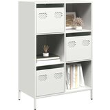  Visoka komoda bijela 68x39x103 5 cm čelična | shoptok.hr
