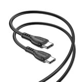 Borofone podatkovni kabel BX51 Type C na Type C 1m 3A 60W črn Cene