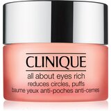 Clinique all about eyes rich krema protiv bora za područje oko očiju 15 ml za žene | shoptok.hr