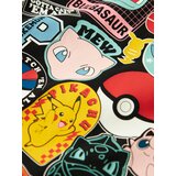 name it Majica 'NKMJENO POKEMON' zlatno žuta / roza / crvena / crna | shoptok.hr