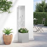  Privatnost u vrtu Srebrna 32 x 150 cm Nehrđajući čelik | shoptok.hr
