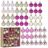  Set Kuglica za Božićno Drvce Springos® 3 cm 54 kom. | shoptok.hr