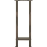  Noge za konzolni stol Prirodni čelik 2 kom 28 x (72-73) cm Čelik - Prirodna 28 x (72-73) cm 2 1 | shoptok.hr