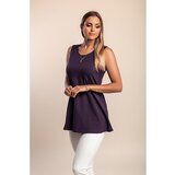 Fenzy Top Bez Rukava, Ljubičaste Boje | shoptok.hr