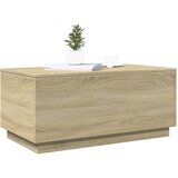  Stolić za kavu s LED svjetlima boja hrasta 90 x 50 x 40 cm | shoptok.hr