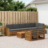  Setovi sofa Čvrsto drvo akacije | shoptok.hr