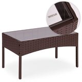 Multi Garden vrtni set namještaja – stol, klupa i fotelje, smeđi | shoptok.hr
