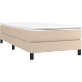  S oprugama i madrac cappuccino 90x200 cm od umjetne kože | shoptok.hr