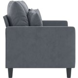  Dvosjed tamnosivi 120 cm baršunasti | shoptok.hr