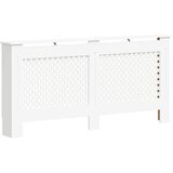  Pokrovi za radijator 2 kom bijeli 172 x 19 x 81,5 cm MDF | shoptok.hr