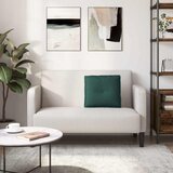  Jastuk za leđa Tamnozelena 50 x 19 x 45 cm tkanina | shoptok.hr