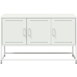 TV ormarić bijeli 100,5 x 39 x 60,5 cm čelični | shoptok.hr
