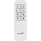 Globo 67377-90 - LED prigušiva plafonska svetiljka FRANCINE LED/90W/230V srebrna+daljinski upravljač | Eponuda.com