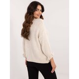 Italy Moda Sweater-MI-SW-2912.10X-light beige | Shoptok.si