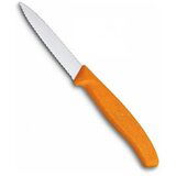  nož victorinox kuhinjski reckavi vrh 8CM narandžasti cene