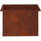  Vrtna posuda za sadnju s LED svjetlom Rđa 40 x 60 x 40 cm | shoptok.hr