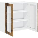  Zidni stakleni ormarić LUCCA Staro drvo 80 x 31 x 80 cm | Eponuda.com