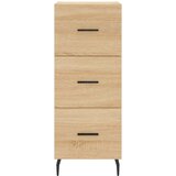  Visoka komoda hrasta sonome 34 5x34x180cm od konstruiranog drva | shoptok.hr