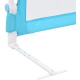  Sigurnosna ogradica za dječji krevet plava 180x42 cm poliester | shoptok.hr
