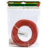 Digitus DK-1511-100/R RJ45 omrežni kabel\, Patch kabel CAT 5e U/UTP 10.00 m rdeča 1 kos, (20421718) | Shoptok.si