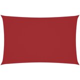 Jedro protiv sunca od tkanine Oxford pravokutno 2 x 5 m crveno | Eponuda.com