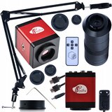 Rosfix draco pro kmdrp-hdmi-vga digitalni mikroskop s kamero z nastavljivim nosilcem in objektivom ODM-100X, (22084127) Cene