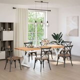  noge jedilne mize 2 kosa bela 80x(72-73,3) cm jeklo, (21828224) | Shoptok.si