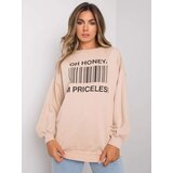 ex moda Sweatshirt-EM-BL-536/1.13-beige | Shoptok.si