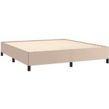  Okvir kreveta boja cappuccina 160x200cm umjetna koža | shoptok.hr