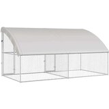  Pasja lopa s shranjevanjem 2 pcs srebrna 4 x 2 x 2 m Jeklo - - Srebrna - 47.6 - 4 x 2 x 2 m - 2025-vidaXL-TOPSELLER | Shoptok.si