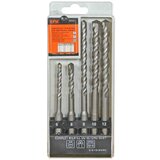 Shumee SDS+ SET SVEDROV ZA BETON 6,8 - KR, 8, 10, 12 - DOLŽ. PCS., (21254706) Cene