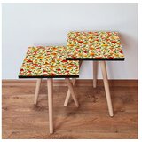 Hanah home set stolića za kafu 2Shp512, 2 dijela, šareni | Eponuda.ba