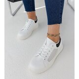 Gemre White women's lace sneakers Semhar | shoptok.hr