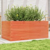 Furnova Vrtno cvetlično korito voščeno 110x60x45,5 cm trdna borovina, (21921645) | Shoptok.si